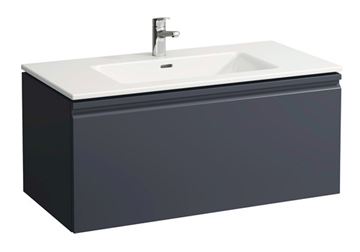 LAUFEN PRO S skříňka s umyvadlem 100x50x46 cm, 1 zásuvka, matný grafit