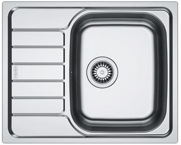 FRANKE SPARK SKN 611-62 nerezový dřez 620x500 mm, otočný, odkapávač