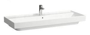LAUFEN FIORA umyvadlo 120 cm, s otvorem pro baterii a přepadem
