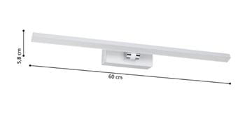 EGLO VERDELLO nástěnné LED svítidlo, 3000 K/6500 K, 750 lm, 600 mm, chrom 900476 Technický nákres