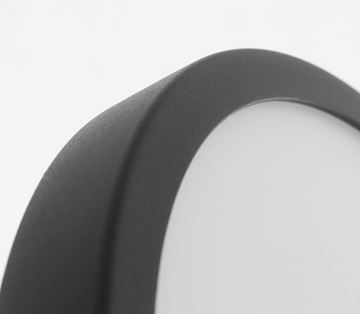 EGLO FUEVA stropní LED svítidlo, 3000 K, 2400 lm, 285 mm, černá 99267 Obrázek - fotka