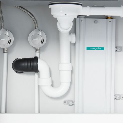 HANSGROHE TALIS M54 dřezová baterie, s vytahovací koncovkou, sBox, nerez 72809800 Obrázek - fotka