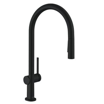 HANSGROHE TALIS M54 dřezová baterie, s vytahovací sprškou, matná černá