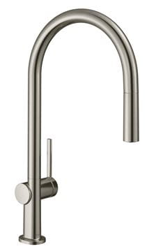 HANSGROHE TALIS M54 dřezová baterie, vytahovací koncovka, nerez