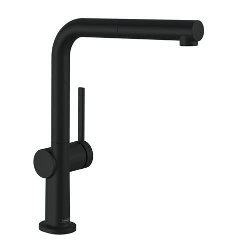 HANSGROHE TALIS M54 dřezová baterie, s vytahovací koncovkou, sBox, matná černá 72809670 Obrázek - Hlavní obrázek