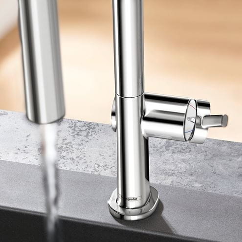 HANSGROHE TALIS M54 dřezová baterie, s vytahovací sprškou, chrom 72800000 Obrázek - fotka