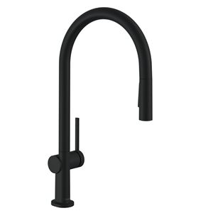 HANSGROHE TALIS M54 dřezová baterie, s vytahovací sprškou, sBox, matná černá
