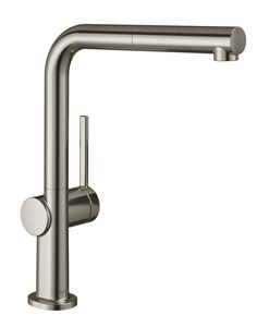 HANSGROHE TALIS M54 dřezová baterie, s vytahovací koncovkou, nerez
