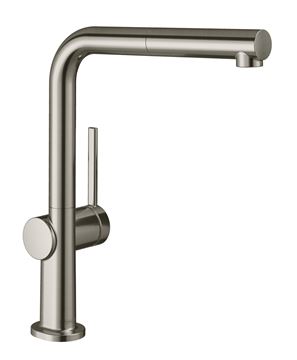 HANSGROHE TALIS M54 dřezová baterie, s vytahovací koncovkou, nerez