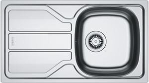 FRANKE FLASH FLN 611-78/44 nerezový dřez 780x435 mm, otočný, odkapávač