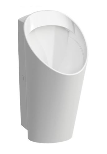 SANELA pisoár Lema s radarovým splachovačem, napájení ze sítě, zadní přívod vody, Rimless splachování, Bluetooth ovládání SLP 59RS Obrázek - Hlavní obrázek