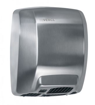 VENCL MEDIFLOW M-03 ACS horkovzdušný osoušeč rukou, automatický, nerez