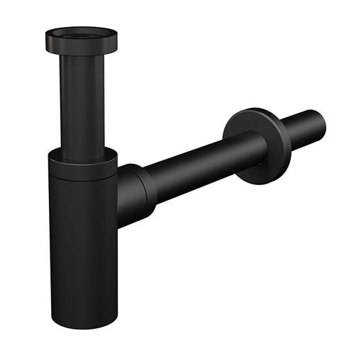ALCA designový sifon k umyvadlu DN32, s převlečnou maticí 5/4, matná černá A400BLACK Obrázek - Hlavní obrázek