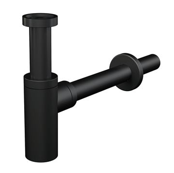 ALCA designový sifon k umyvadlu DN32, s převlečnou maticí 5/4, matná černá