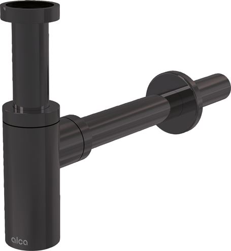 ALCA designový sifon k umyvadlu DN32, s převlečnou maticí 5/4, kartáčovaný gun metal A400-GM-B Obrázek - Hlavní obrázek