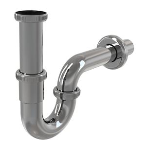 ALCA designový sifon k umyvadlu DN32, s převlečnou maticí 5/4, chrom