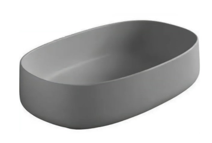 ARTCERAM COGNAC umyvadlová mísa 55 cm, bez přepadu, Saniglaze, grey olive COL003 15,34 Obrázek - Hlavní obrázek