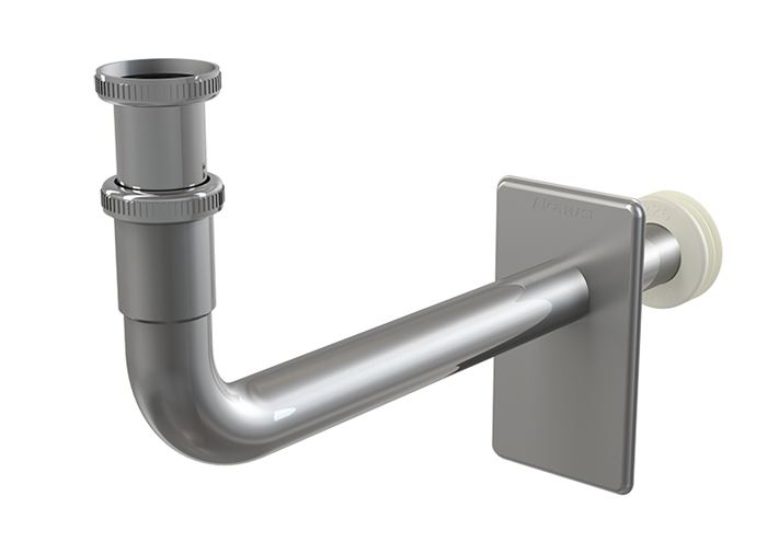 ALCA designový podomítkový sifon k umyvadlu DN32, s převlečnou maticí 5/4, chrom A438 Obrázek - Hlavní obrázek