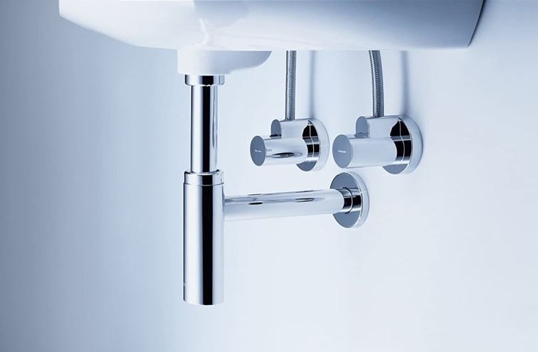 HANSGROHE FLOWSTAR S designový sifon k umyvadlu DN32, s převlečnou maticí 5/4, chrom 52105000 Obrázek - fotka