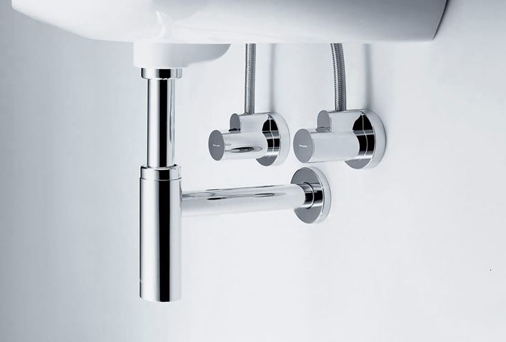 AXOR FLOWSTAR S designový sifon k umyvadlu DN32, s převlečnou maticí 5/4, chrom 51305000 Obrázek - fotka