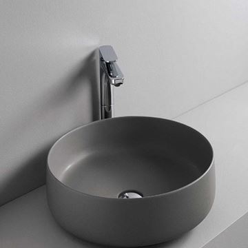 ARTCERAM COGNAC umyvadlová mísa 42 cm, bez přepadu, grey olive COL001 15,00 Obrázek - fotka