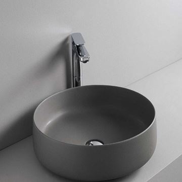 ARTCERAM COGNAC umyvadlová mísa 42 cm, bez přepadu, Saniglaze, grey olive COL001 15,34 Obrázek - fotka