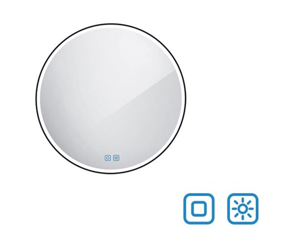 NIMCO ZP 28000 zrcadlo 60 cm, reverzibilní, s osvětlením, s regulací stmívání a teploty světla, se dvěma senzory ZPC 28000RVX-90 Obrázek - Hlavní obrázek