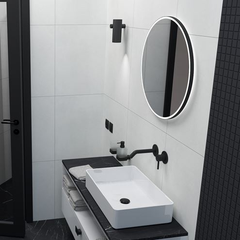 NIMCO ZP 28000 zrcadlo 60 cm, reverzibilní, s osvětlením, s regulací stmívání a teploty světla, se dvěma senzory ZPC 28000RVX-90 Obrázek - fotka