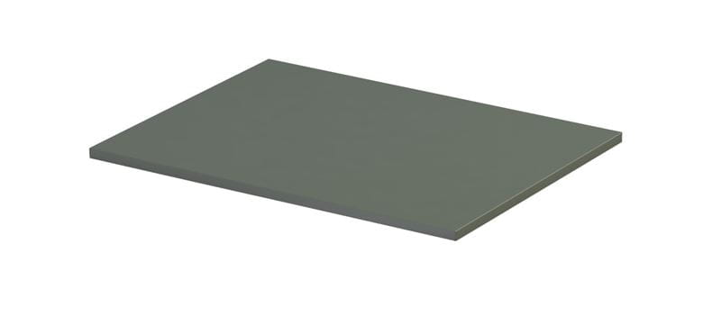 ORISTO NARVIK deska pod umyvadlo 60x45,9x1,6 cm, olivově zelená mat NAR-TOP-60-G Obrázek - Hlavní obrázek