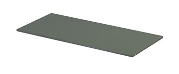 ORISTO NARVIK deska pod umyvadlo 100x45,9x1,6 cm, olivově zelená mat