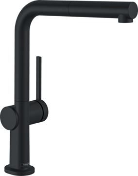 HANSGROHE TALIS M54 dřezová baterie, s vytahovací koncovkou, EcoSmart, matná černá