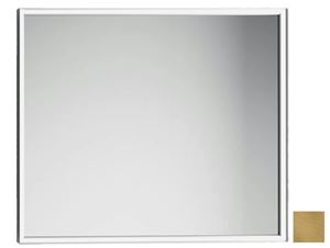 INDA PIRANO zrcadlo 100x80 cm, s osvětlením, s regulací stmívání