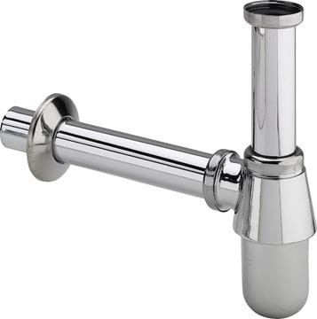 VIEGA 5753.904 designový sifon k umyvadlu DN32, s převlečnou maticí 5/4, chrom
