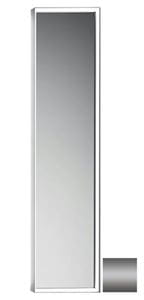 INDA PIRANO zrcadlo 40x160 cm, s osvětlením, s regulací stmívání