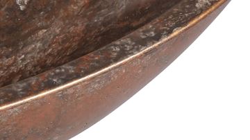 SVIS DESIGN ORION BASIC umyvadlová mísa 60 cm, bez přepadu, beton, měděná/černá UBX040006000005012 Obrázek - fotka