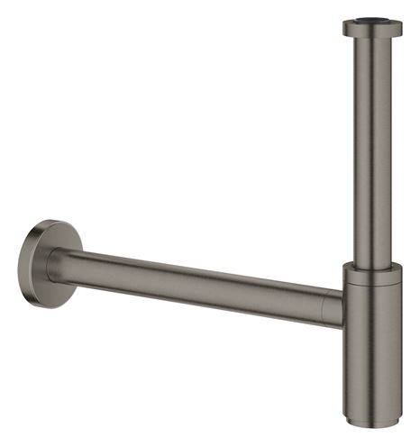 GROHE designový sifon k umyvadlu DN32, s převlečnou maticí 5/4, broušený hard graphite 28912AL0 Obrázek - Hlavní obrázek
