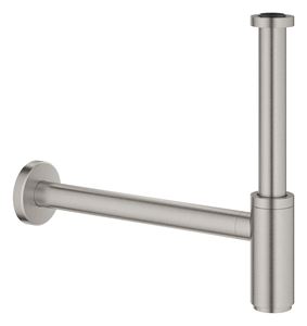 GROHE designový sifon k umyvadlu DN32, s převlečnou maticí 5/4, supersteel
