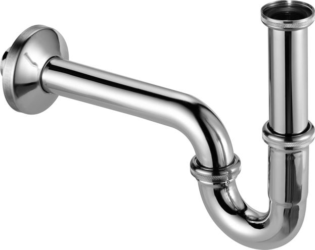 VIEGA 5611.5 designový sifon k umyvadlu DN32, s převlečnou maticí 5/4, chrom 101572 Obrázek - Hlavní obrázek