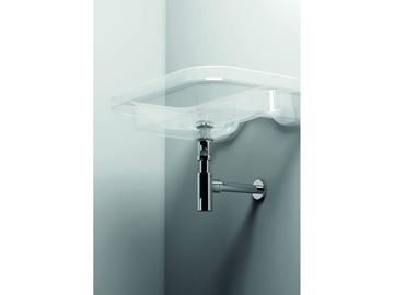 RAVAK designový sifon k umyvadlu DN32, s převlečnou maticí 5/4, chrom X01371 Obrázek - fotka
