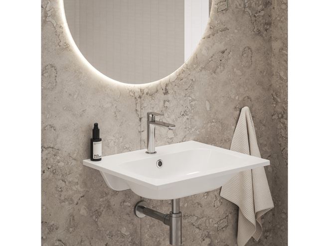 RAVAK designový sifon k umyvadlu DN32, s převlečnou maticí 5/4, chrom X01371 Obrázek - fotka