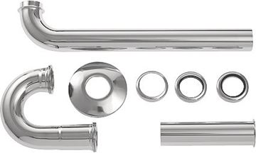 DURAVIT designový sifon k umyvadlu DN32, s převlečnou maticí 5/4, chrom
