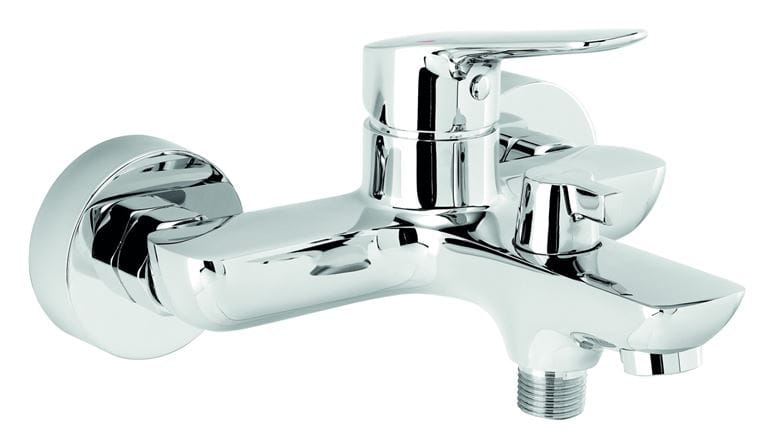 NOVASERVIS METALIA 54 vanová nástěnná baterie, s přepínačem, chrom 54021/1,0 Obrázek - Hlavní obrázek