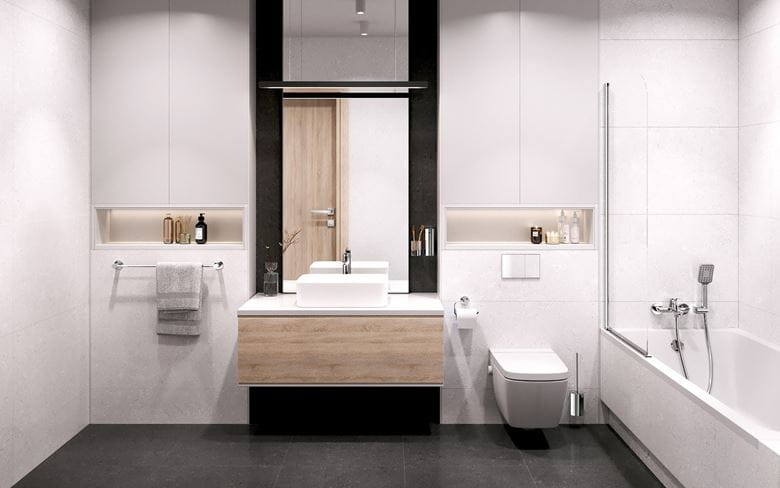 NOVASERVIS METALIA 54 vanová nástěnná baterie, s přepínačem, chrom 54021/1,0 Obrázek - fotka