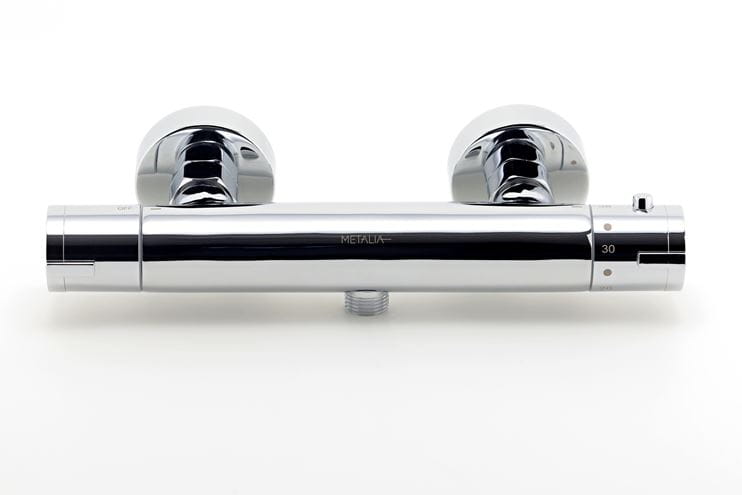NOVASERVIS METALIA 57 sprchová nástěnná termostatická baterie, se sprchovou soupravou, Eco, chrom 54960,0 Obrázek - fotka