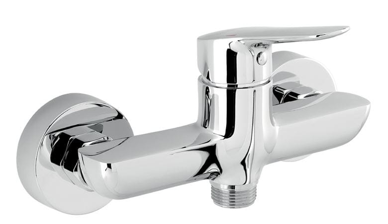 NOVASERVIS METALIA 54 umyvadlová/dřezová nástěnná baterie, bez ramínka, chrom 54070/1,0 Obrázek - Hlavní obrázek