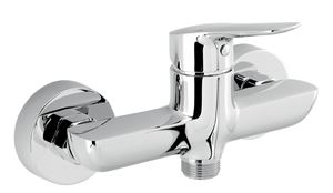 NOVASERVIS METALIA 54 umyvadlová/dřezová nástěnná baterie, bez ramínka, chrom