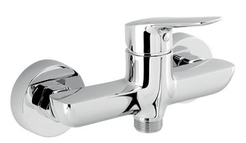 NOVASERVIS METALIA 54 umyvadlová/dřezová nástěnná baterie, bez ramínka, chrom