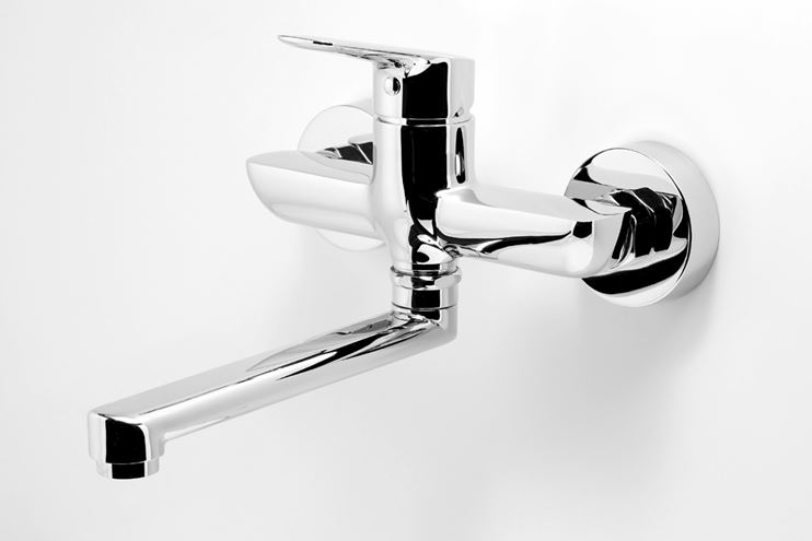 NOVASERVIS METALIA 54 umyvadlová/dřezová nástěnná baterie, chrom 54076,0 Obrázek - fotka