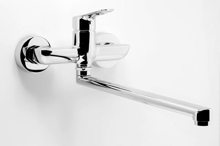 NOVASERVIS METALIA 54 umyvadlová/dřezová nástěnná baterie, chrom 54078,0 Obrázek - fotka