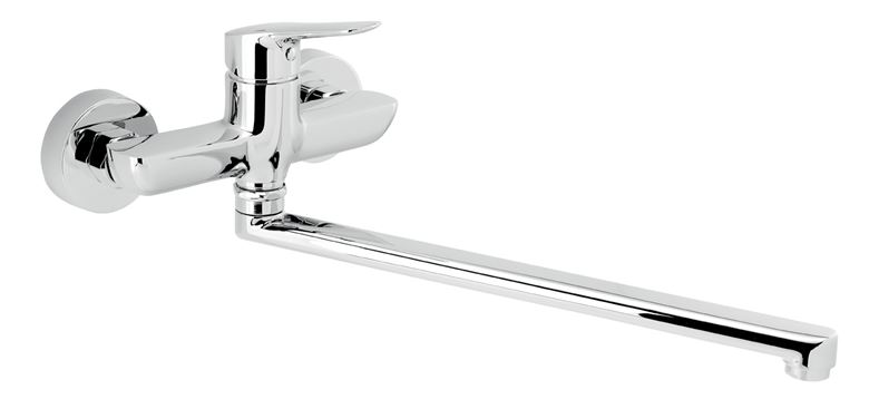 NOVASERVIS METALIA 54 umyvadlová/dřezová nástěnná baterie, chrom 54078,0 Obrázek - Hlavní obrázek